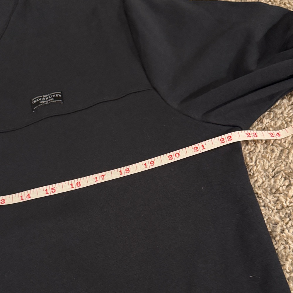 Men's Travis Matthew Black Wunderlust Full Zip Soft Jacket Size Large - Picture 4 of 8